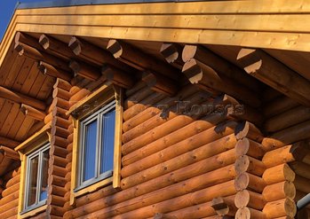 Бревенчатый дом 120м2 для г-на Дональда