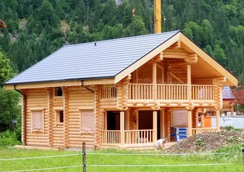 Бревенчатый дом 140м2 для г-на Дитмара