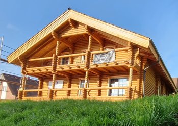 Бревенчатый дом 330м2 для г-на Мариано